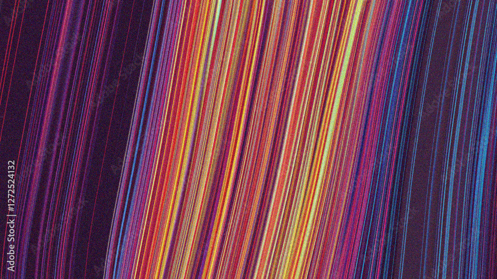Vibrant diagonal streaks of multicolored light with a grainy texture, blending warm and cool tones, creating a dynamic and abstract visual effect. Vibrant diagonal streaks of multicolored light with a grainy texture, blending warm and cool tones, creating a dynamic and abstract visual effect.