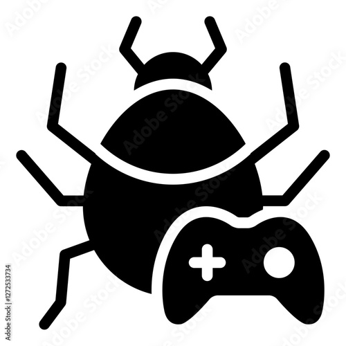 Bug in the game glyph icon for debugging and troubleshooting in game development