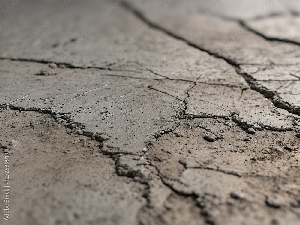 Obraz premium cracked soil background