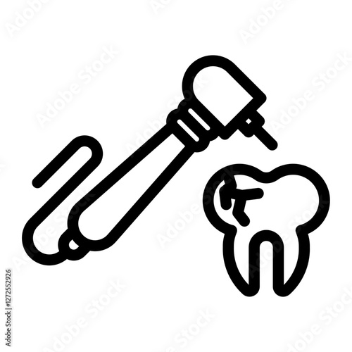 drill Line Icon