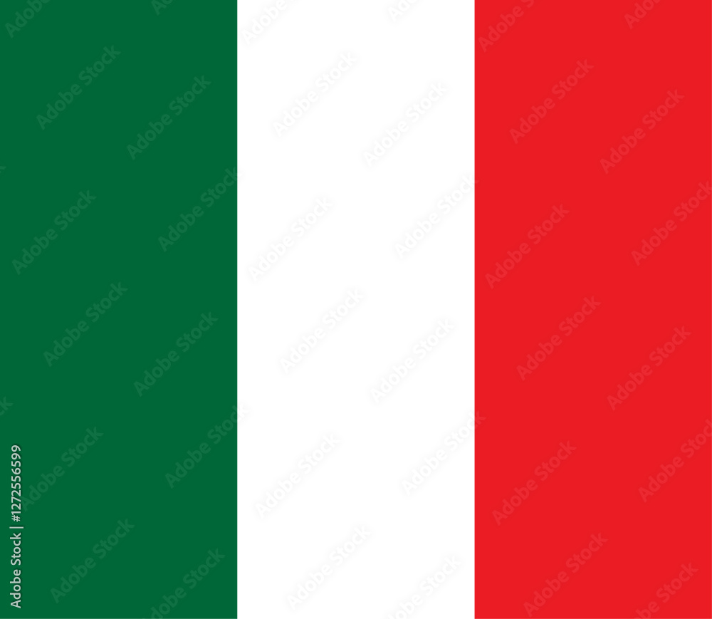 Italy flag design illustration Italy flag design illustration