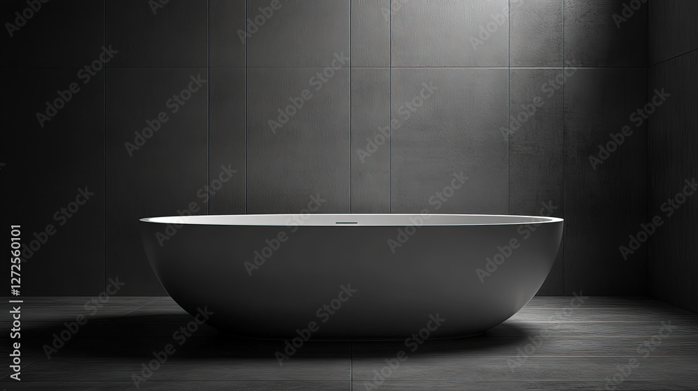 Freestanding bathtub in a minimalist bathroom, showcasing clean contemporary design and serene simplicity.
Freestanding bathtub in a minimalist bathroom, showcasing clean contemporary design and serene simplicity.