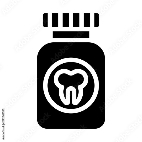 mouthwash Solid icon