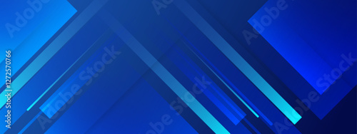 blue and light blue shapes on abstract techno backgorund. Suitable for modern backgrounds, web banners, digital art, and social media graphics.