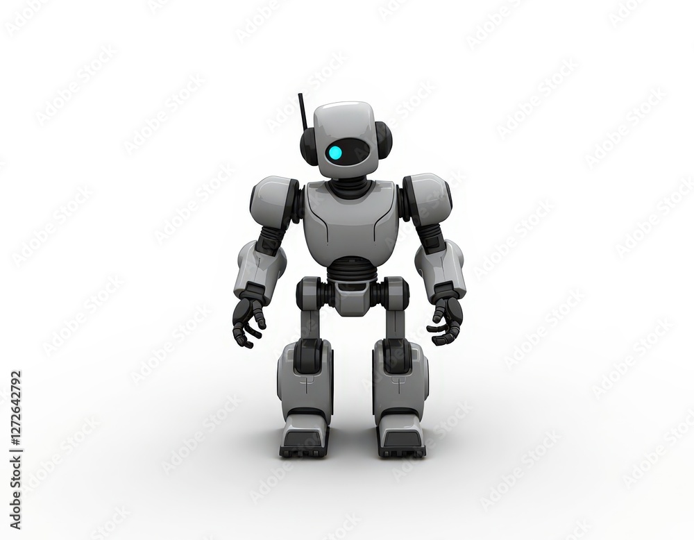 an AI Image Generator, Cute Robot Illustration an AI Image Generator, Cute Robot Illustration
