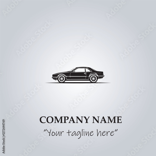 Car logo company design vector illustration