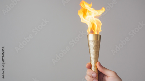 Torch of Flame: A hand grip...
