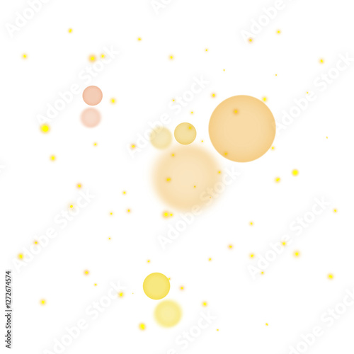 firefly light effect, light illustration