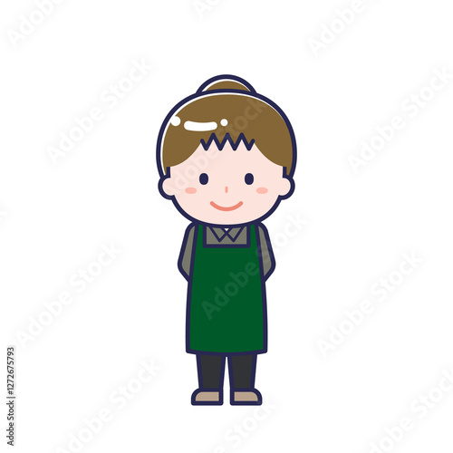 カフェ店員／女性 28