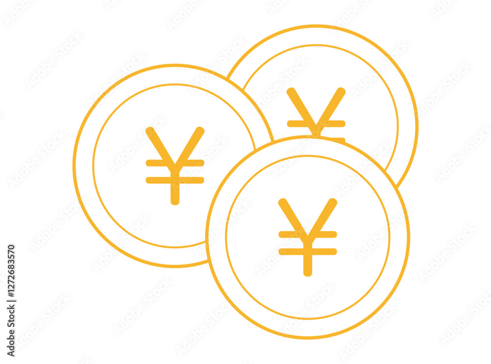 Fototapeta premium お金のイラスト