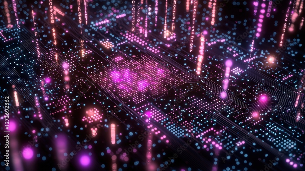 Obraz premium Electronic harmony