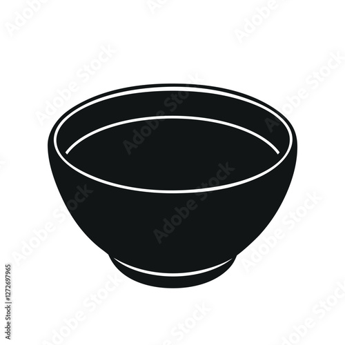 Illustration of a Bowl isolated on white background