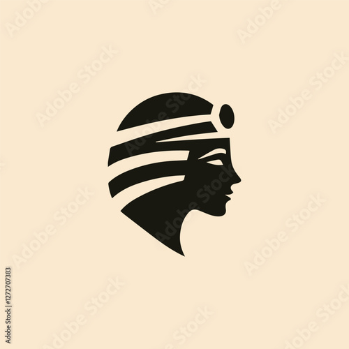 Egyptian lady logo