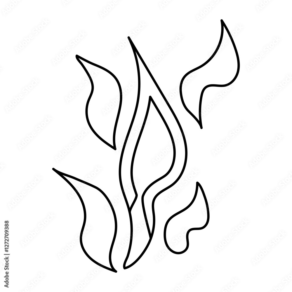 Fire set vector design big pack of flame icon Fire set vector design big pack of flame icon