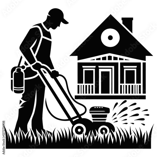 lawn care icon