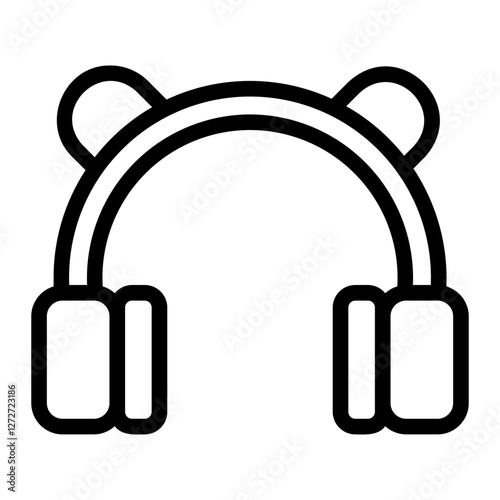 earmuffs Line Icon