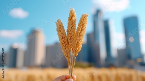 wheat in the field