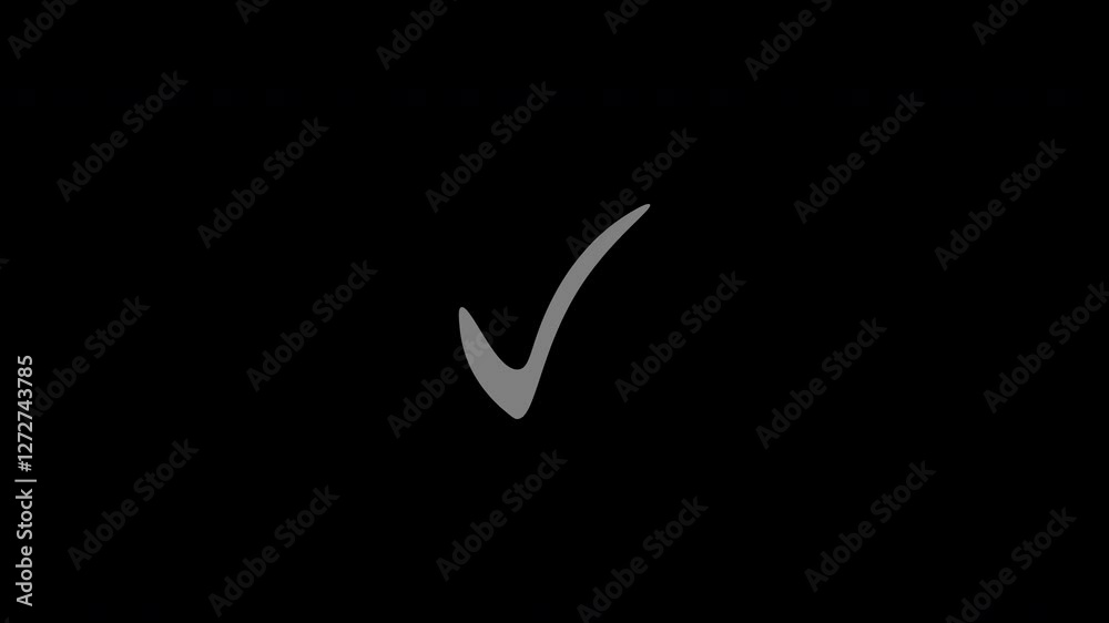 An animation of a check mark An animation of a check mark