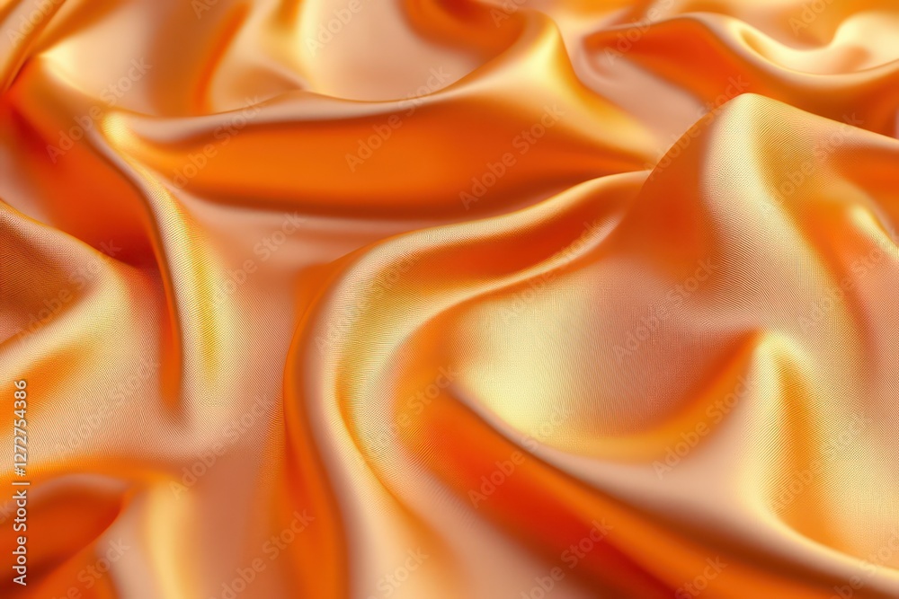 Obraz premium Abstract smooth cloth material, 3d rendering. 3d illustration