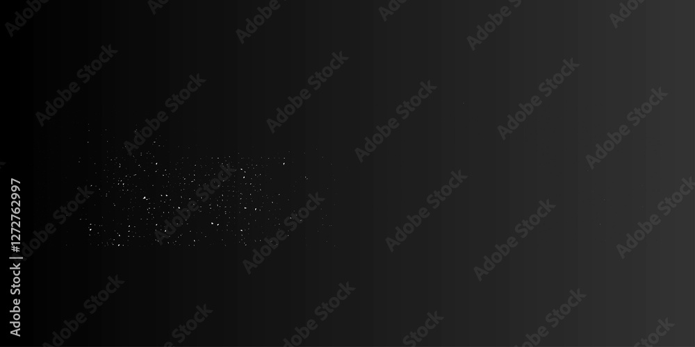 Obraz premium banner with set of circles, dots. Donuts Background. Creative Design Template. Technological halftone illustration.
