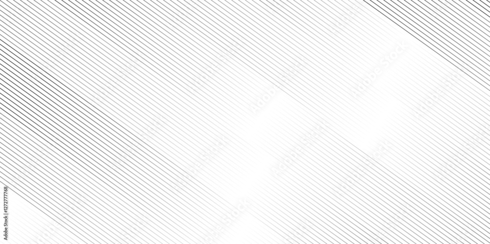 black and white gradient stripe diagonal curves thin vector abstraction line transparent wavy fabric web geometric pattern technology texture design.