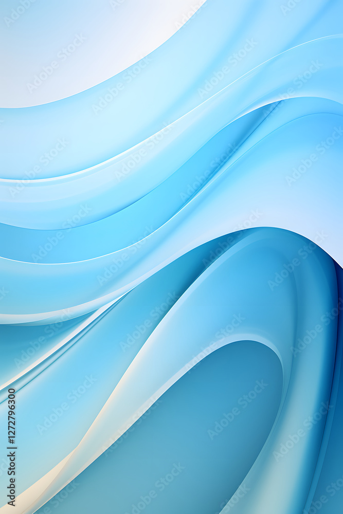 Fototapeta premium the wallpaper showing blue and clear gradients poster background