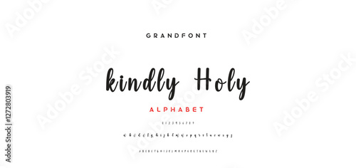 signature Font Calligraphy Logotype Script Brush Font Type Font lettering handwritten