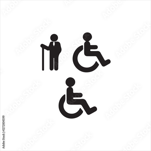 disabled person icon