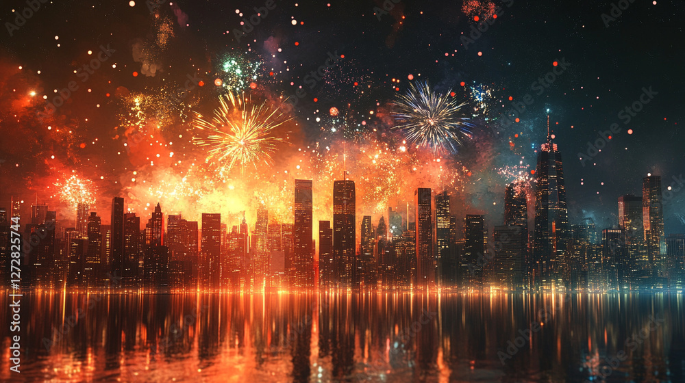 Obraz premium Celebration firework