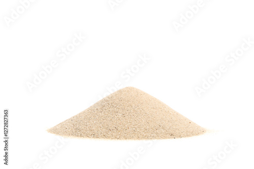 Small pile of light brown s...