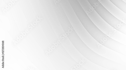 Abstract white background animation, smooth flowing motion, perfect for modern design, elegant presentations, and digital visuals