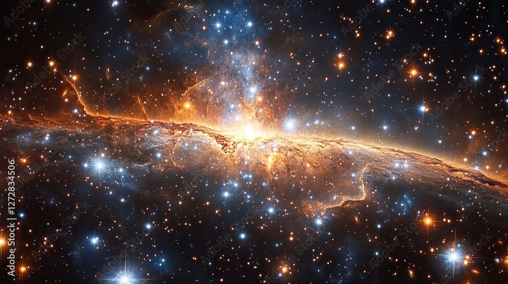 captivating star field in distant galactic expanse mesmerizing deep space view captivating star field in distant galactic expanse mesmerizing deep space view