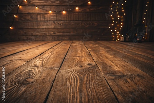Aged Wooden Texture with Warm Brown Tones