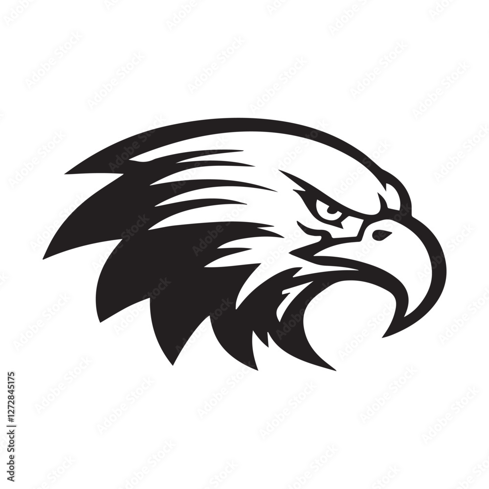 Obraz premium eagle tattoo vector