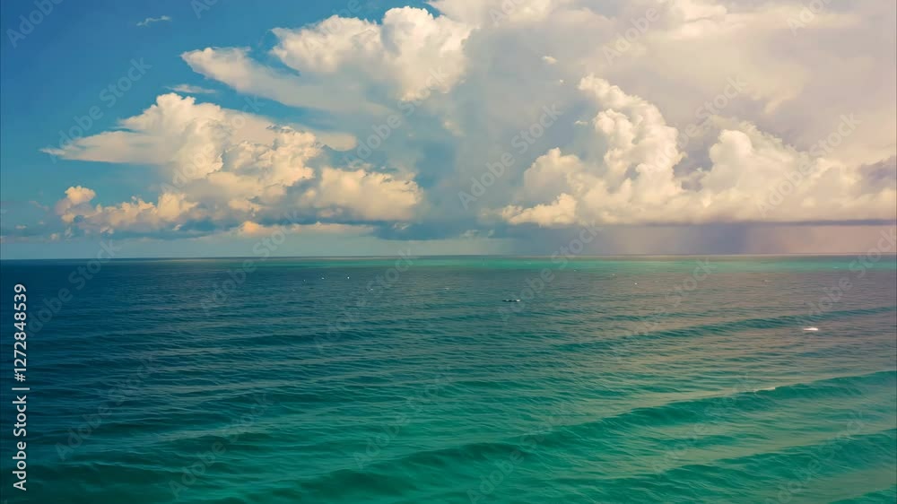 Ocean Serenity: Capture the vast expanse of a tranquil ocean under a dramatic sky. The interplay of turquoise waters, rolling waves, and fluffy clouds evokes a sense of peace and freedom. Ocean Serenity: Capture the vast expanse of a tranquil ocean under a dramatic sky. The interplay of turquoise waters, rolling waves, and fluffy clouds evokes a sense of peace and freedom.