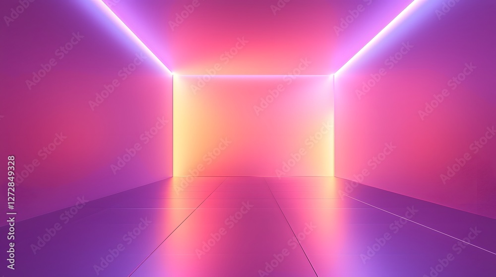 Minimalist Abstract Gradient Background with Soft Glowing Lights Sleek and Elegant Design for Branding and Digital Marketing