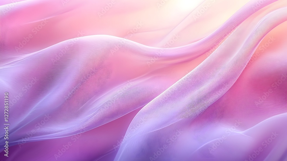 Obraz premium Minimalist Soft Gradient Abstract Background with Subtle Glowing Lighting Effects