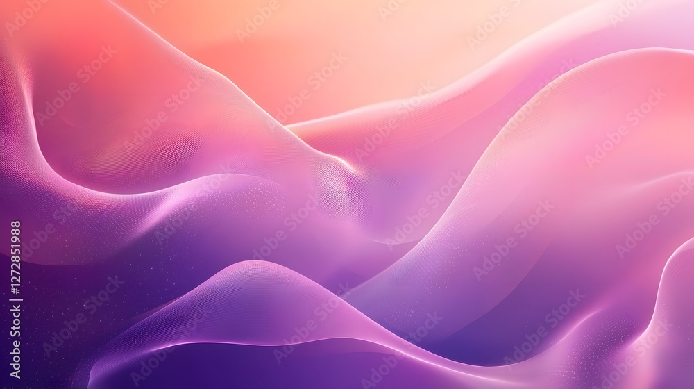 Fototapeta premium Elegant Soft Gradient Backgrounds with Glowing Lights for Corporate Branding and Digital Marketing