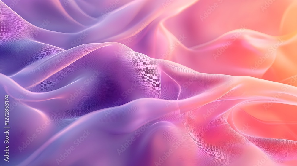 Obraz premium Minimalist Abstract Soft Gradient Background with Subtle Glowing Light Effects for Corporate Branding and Digital Media