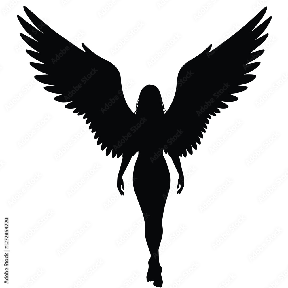 Obraz premium vector illustration of an eagle