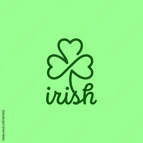 Irish clover logo