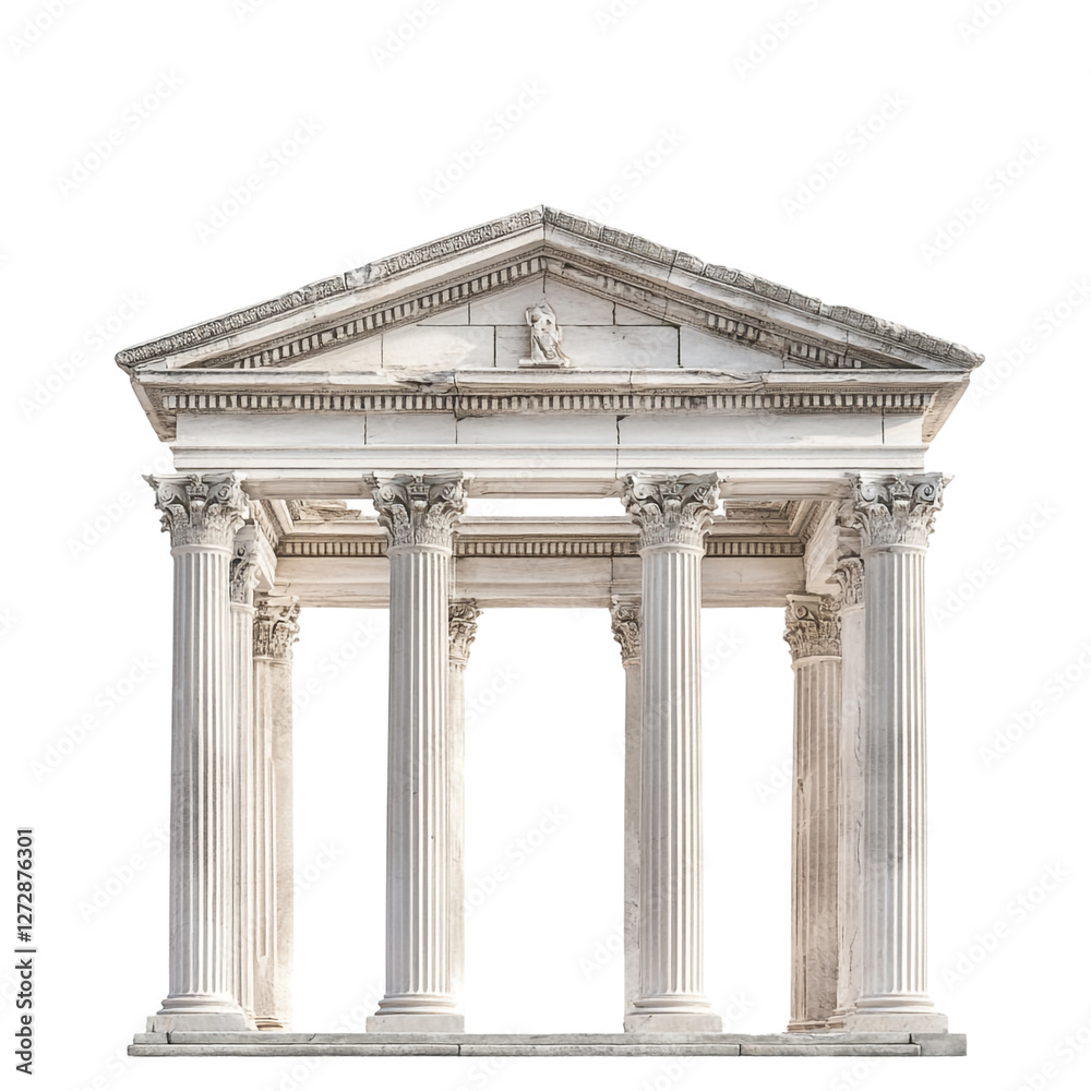 Ancient Greek Temple Columns Architecture Design Ancient Greek Temple Columns Architecture Design