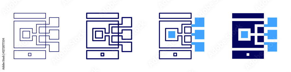 Gaming gadget icon in 4 different styles. Thin Line, Line, Bold Line, Duotone. Duotone style. Editable stroke Gaming gadget icon in 4 different styles. Thin Line, Line, Bold Line, Duotone. Duotone style. Editable stroke