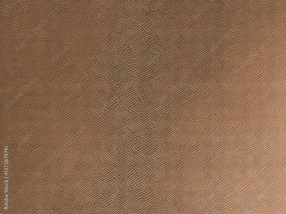 Fototapeta premium Brushed bronze metal background or groove texture of polished steel plate with reflections Iron plate and shiny