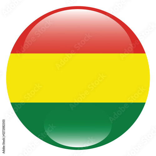 Free Download Bolivia circle flag logo icon digital vector illustration - GFXLoad