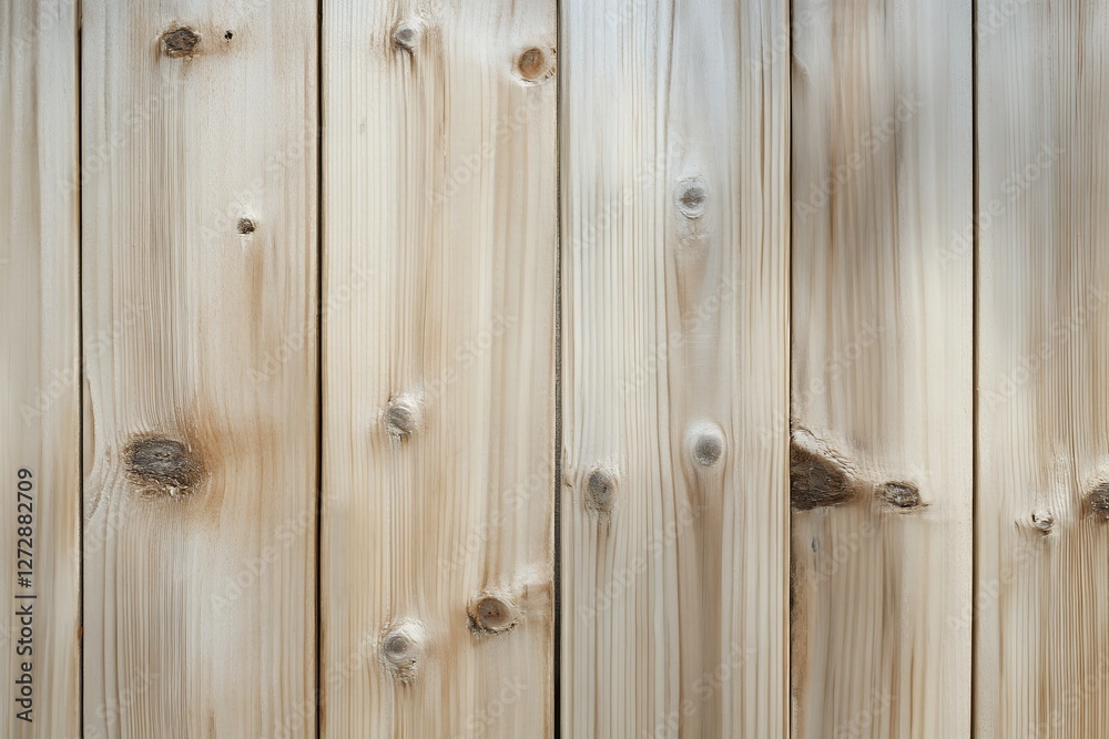 Fototapeta premium ナチュラルな木製パネルのテクスチャ | Natural Wooden Panel Texture