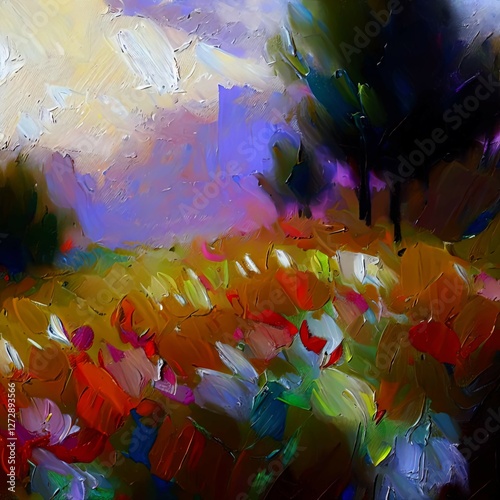 Expressionism Landscapes Backgrounds