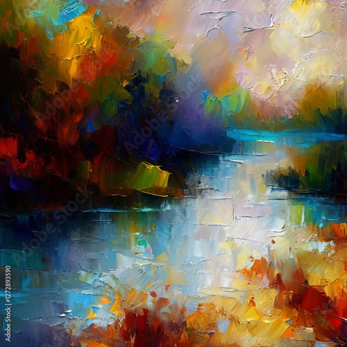 Expressionism Landscapes Backgrounds