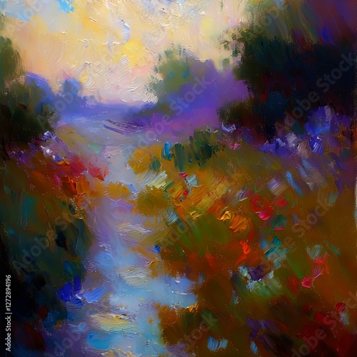 Expressionism Landscapes Backgrounds
