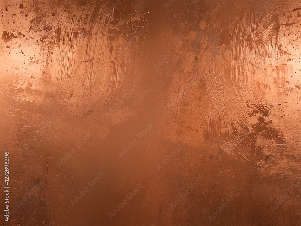 Naklejka premium Subtle Gradient Textured Background in Warm Earthy Orange and Brown Tones. Ideal for Graphic Design, Interior Wall Textures, or Digital Art Backdrops